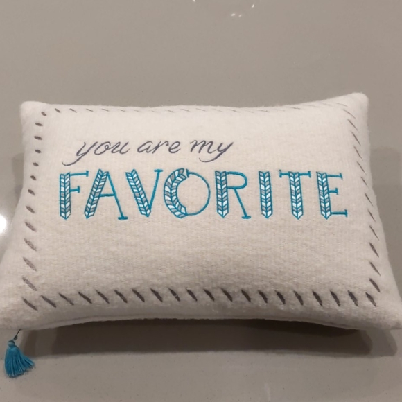 You Are My Favorite Anthropologie Pillow - Picture 1 of 4
